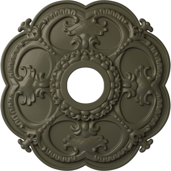 Ekena Millwork Rotherham Ceiling Medallion (Fits Canopies up to 3 1/2"), 18"OD x 3 1/2"ID x 1 1/2"P, Witch Hazel CM17ROWHF - main